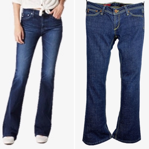 AG The Merlot Flare Leg Jean, Anthropologie